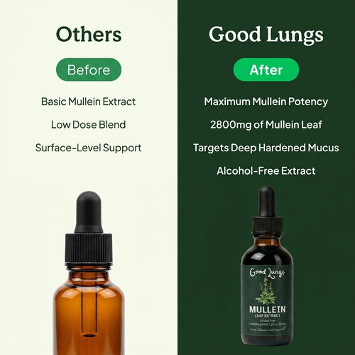 Highly Potent Mullein Drops